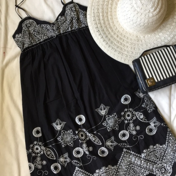 white summer sundress